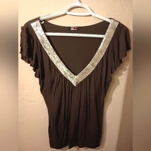 Sequin top